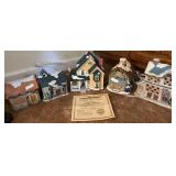 Ceramic Village Buildings