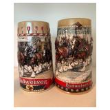 Two Budweiser Collector
