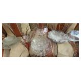 Pressed Glass Serving Pieces