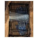 Metal Wire Shelf with Zip Ties, 23ï¿½ x 13.5ï¿½