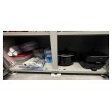 Crock-Pot Electric Skillet, and Storage Supplies