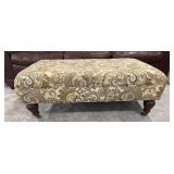 Upholstered Ottoman with Casters
