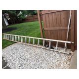Louisville 24-Foot Aluminum Extension Ladder