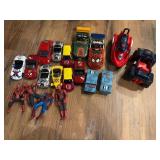 Spider-Man Figures and Toy Vehicles