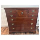 Lexington Mahogany Dresser with Brass Hardware