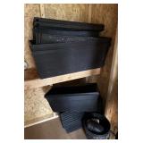 Large Planters and Plastic Pots