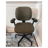Adjustable Office Chair with Fabric Upholstery