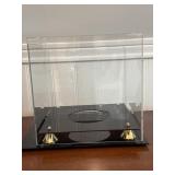 Clear Plastic Display Case with Base