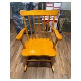 Childï¿½s Wooden Rocking Chair, 16ï¿½ï¿½ x 30.5ï¿½ï¿½ x 25ï¿½ï¿½