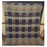 1930s Trade Blanket in Blue