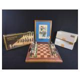 Army and Navy Chess Set with Board
