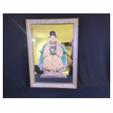 Chinese Ancestral Portrait in Frame