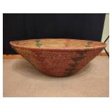 Native American Plains Basket Bowl