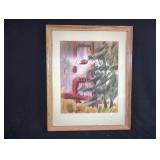 L. Suzuki Watercolor Print
