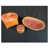 Native American Birch Bark Containers