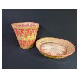 Hand-Woven Native American Baskets
