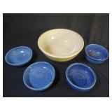 5 Hand-Made Pottery Bowls