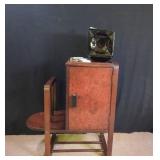 Antique Wood Smoke Stand
