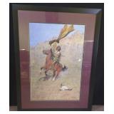 Fredrick Remington Framed Artwork