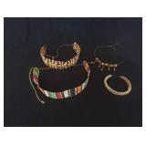Four Beaded Necklaces