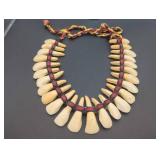 Elkï¿½s Tooth Necklace, 35ï¿½ï¿½ Long