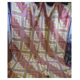 Handmade Log Cabin Quilt
