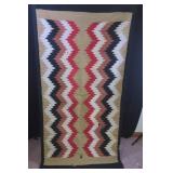 Hand-Woven Wool Textile Rug