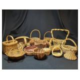 Handwoven Miniature Baskets