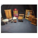 Miniature Furniture Items
