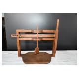 Vtg Wood Butter Churn or Mixer