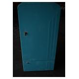 Vtg Painted Refrigerator