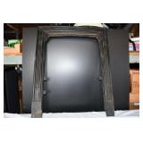 Antique Cast Iron Fireplace Surround
