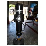 Freestanding Black Punching Bag