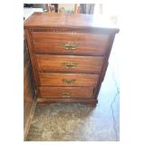 Lea Solid Wood 4 Drawer Dresser