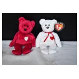 Ty Beanie Babies Valentina & Valentino