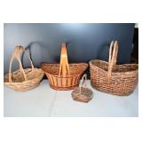 Lot of Handles Baskets