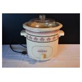 Vtg Rival Crock Pot Slow Cooker/Server