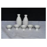 Vtg Sake Set
