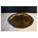 Solid Brass Serving Tray