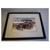 Alabama Jacks Motorcycle Bar Art Print