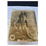 Vtg Cerveza Tecate Advertising Poster Print