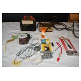 Vtg HO Train Transformers w/ Accessories