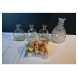 Liquor Decanters & Corks