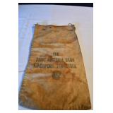 The First National Bank Kingsport, TN Coin Bag