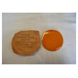 German WW 1 Spare Gas Mask Lens