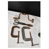 Clmaps, Snips, Hand Drill