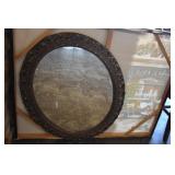 Orante Round Wall Mirror