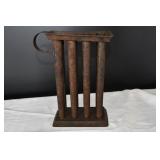 Antique 8 Tube Candle Mold
