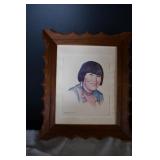 Framed Maria the Potter of Son Iidefonso