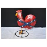 Metal Rooster Decor